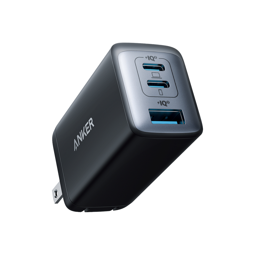Anker 735 USB Wall Charger, 65W GaN II, 3-Port