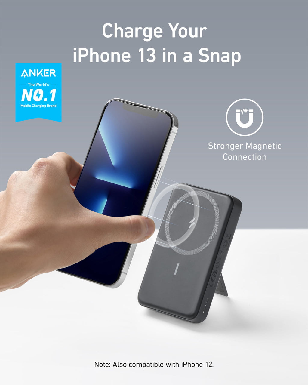 Anker 633 MagGo Magnetic Wireless Power Bank 10000mAh