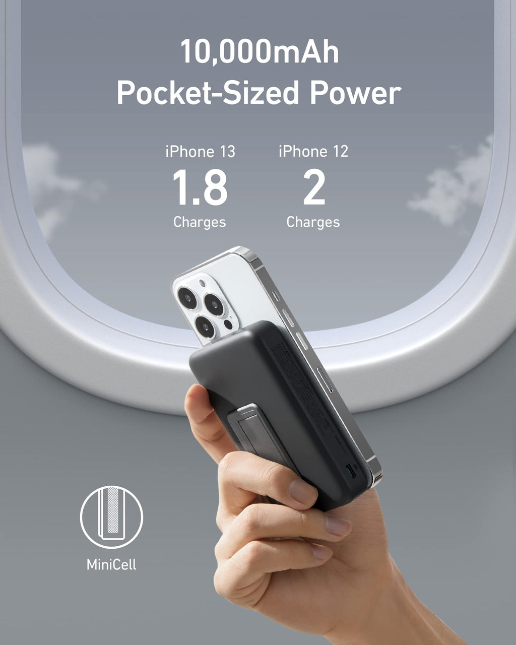 Anker 633 MagGo Magnetic Wireless Power Bank 10000mAh