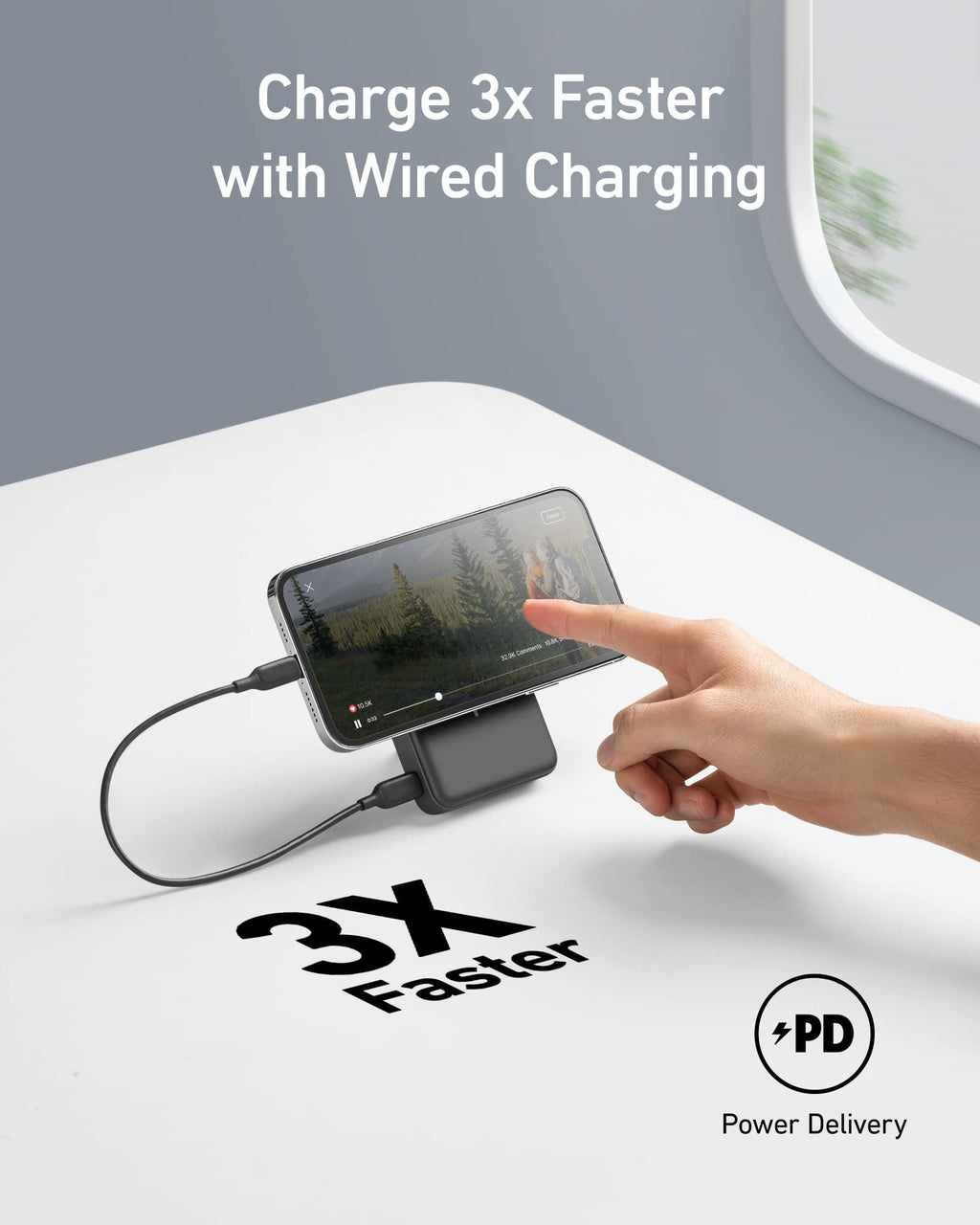 Anker 633 MagGo Magnetic Wireless Power Bank 10000mAh
