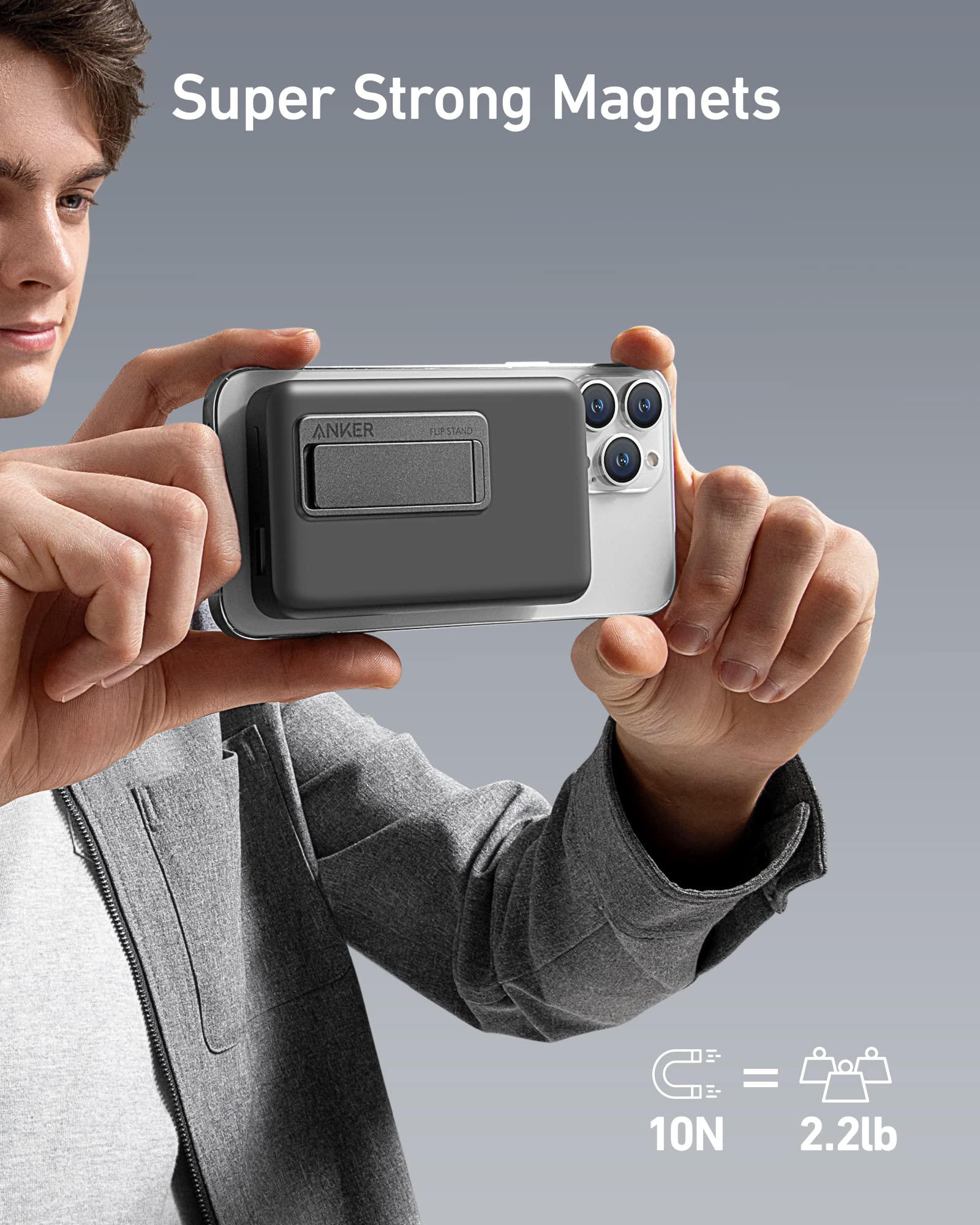 Anker 633 MagGo Magnetic Wireless Power Bank 10000mAh