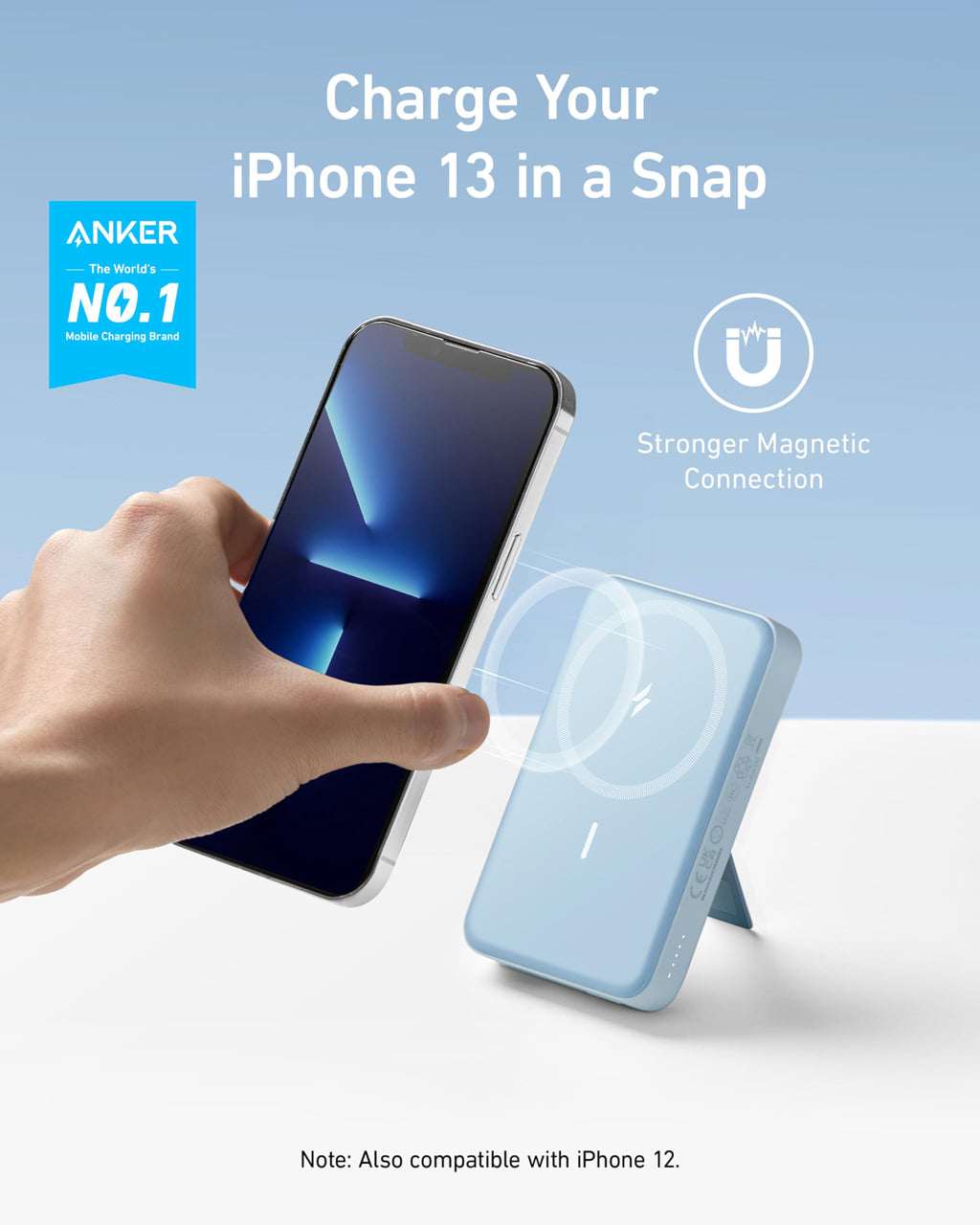 Anker 633 MagGo Magnetic Wireless Power Bank 10000mAh