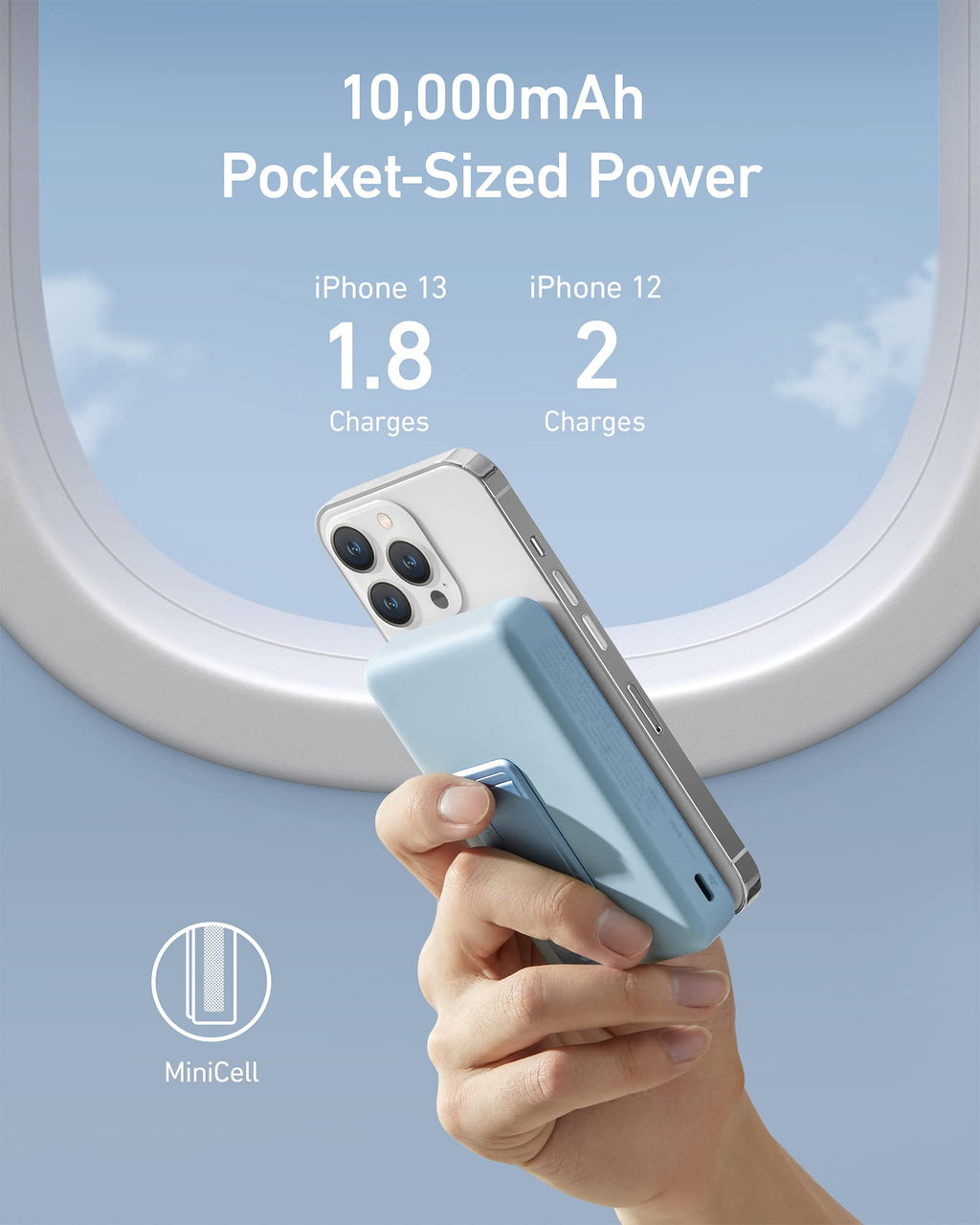 Anker 633 MagGo Magnetic Wireless Power Bank 10000mAh