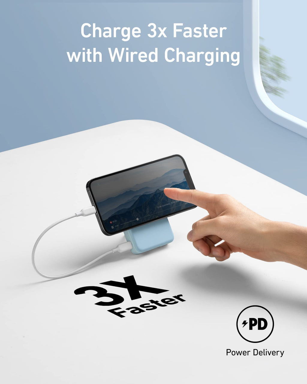 Anker 633 MagGo Magnetic Wireless Power Bank 10000mAh
