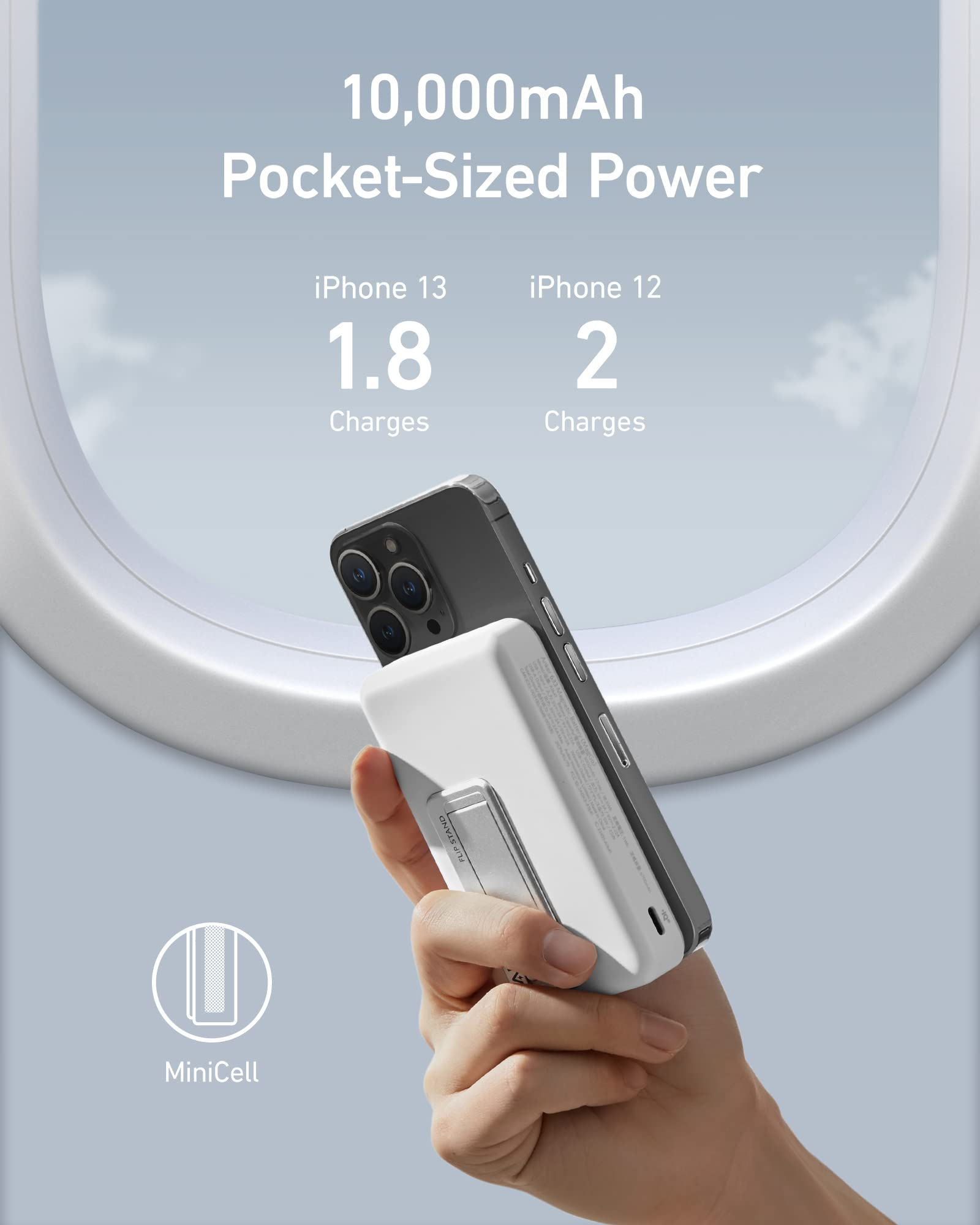 Anker 633 MagGo Magnetic Wireless Power Bank 10000mAh