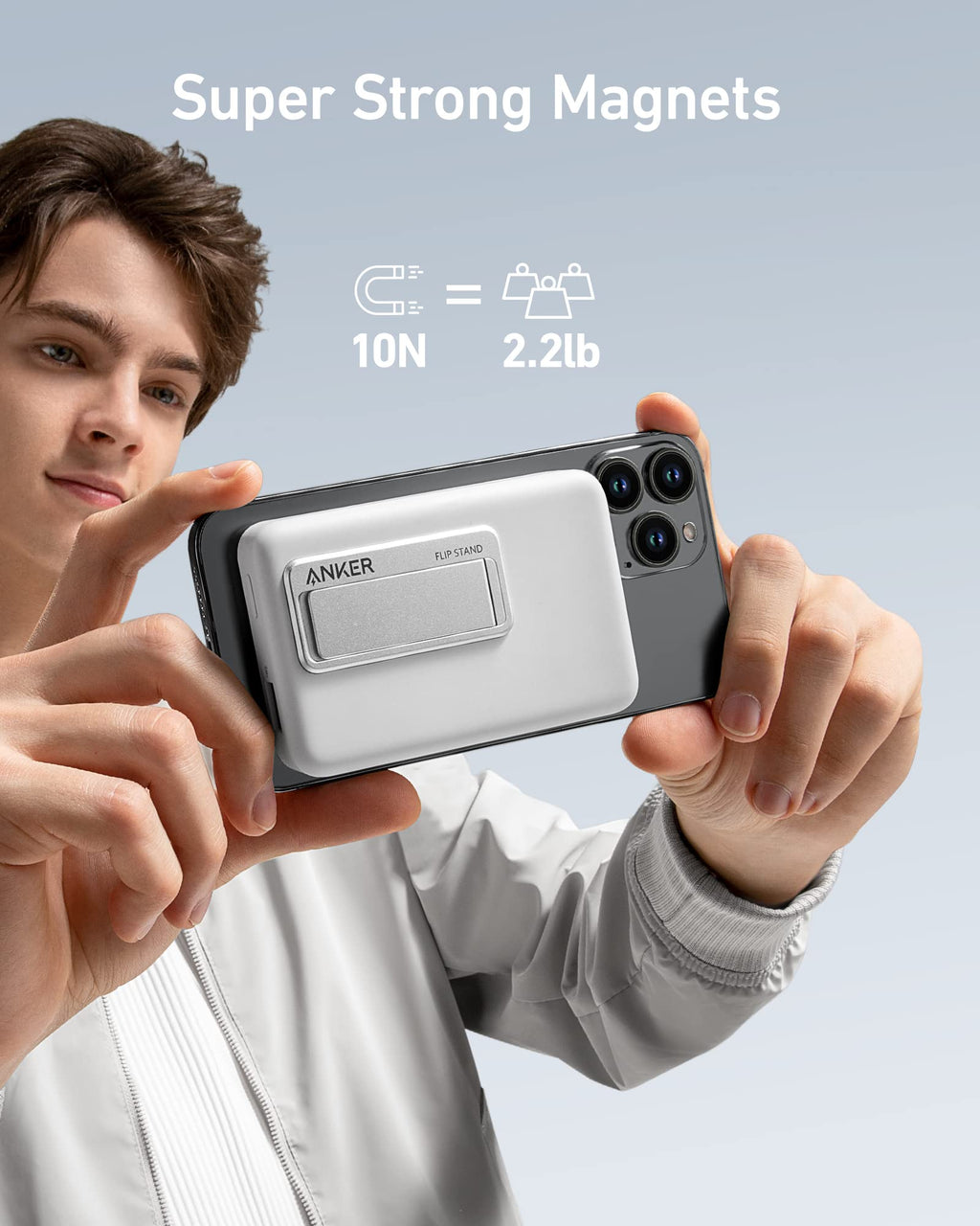 Anker 633 MagGo Magnetic Wireless Power Bank 10000mAh
